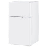 88l Small Fridge Freezer With 5-setting Thermostat, Inner Light | White