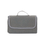 Grey Tweed Picnic Blanket