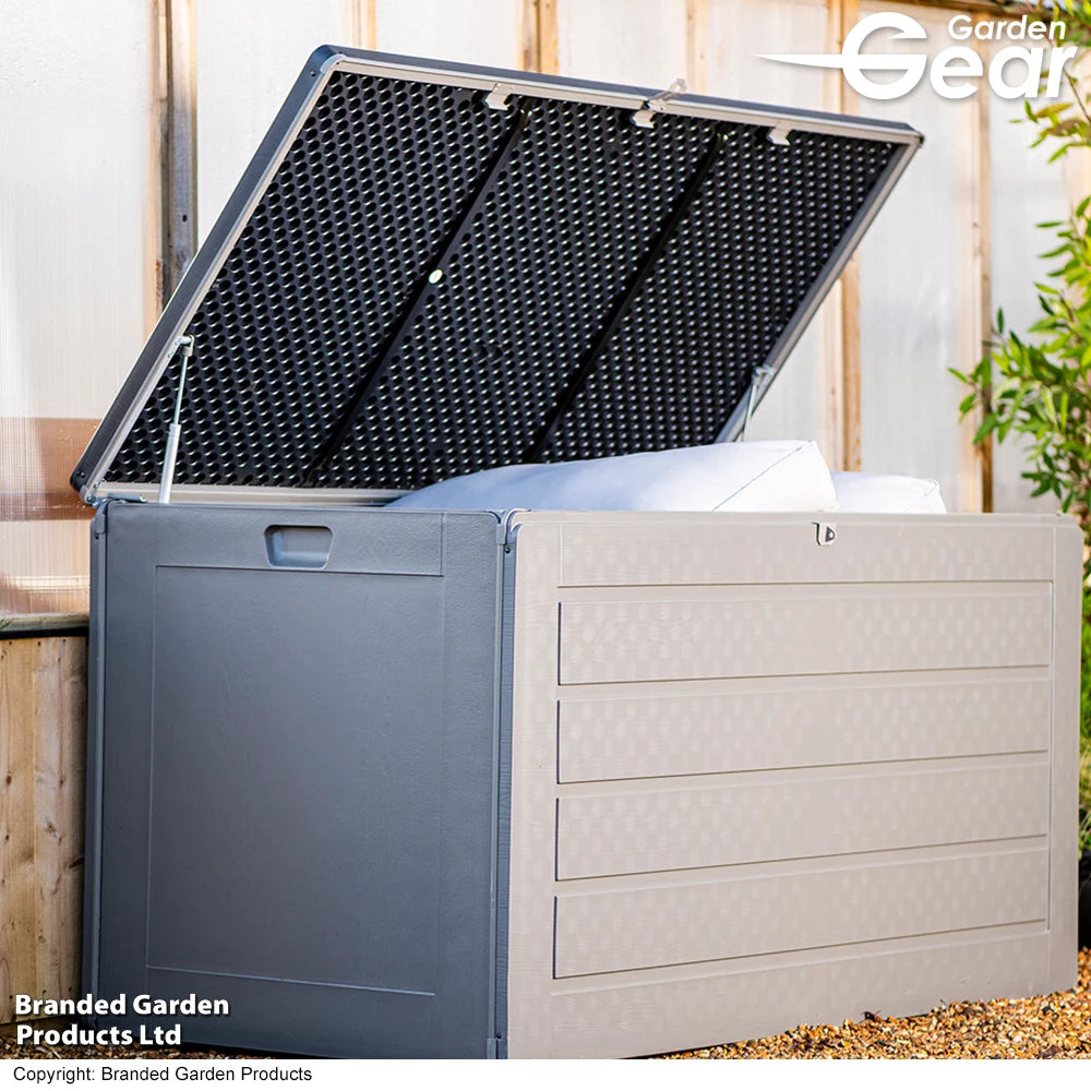 Garden_Gear 680-litre Lockable Garden Storage With Sit On Lid