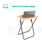 Folding Tray Table - Maple Wood