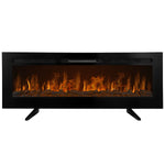 Electric Inset Fireplace | 60” | Black