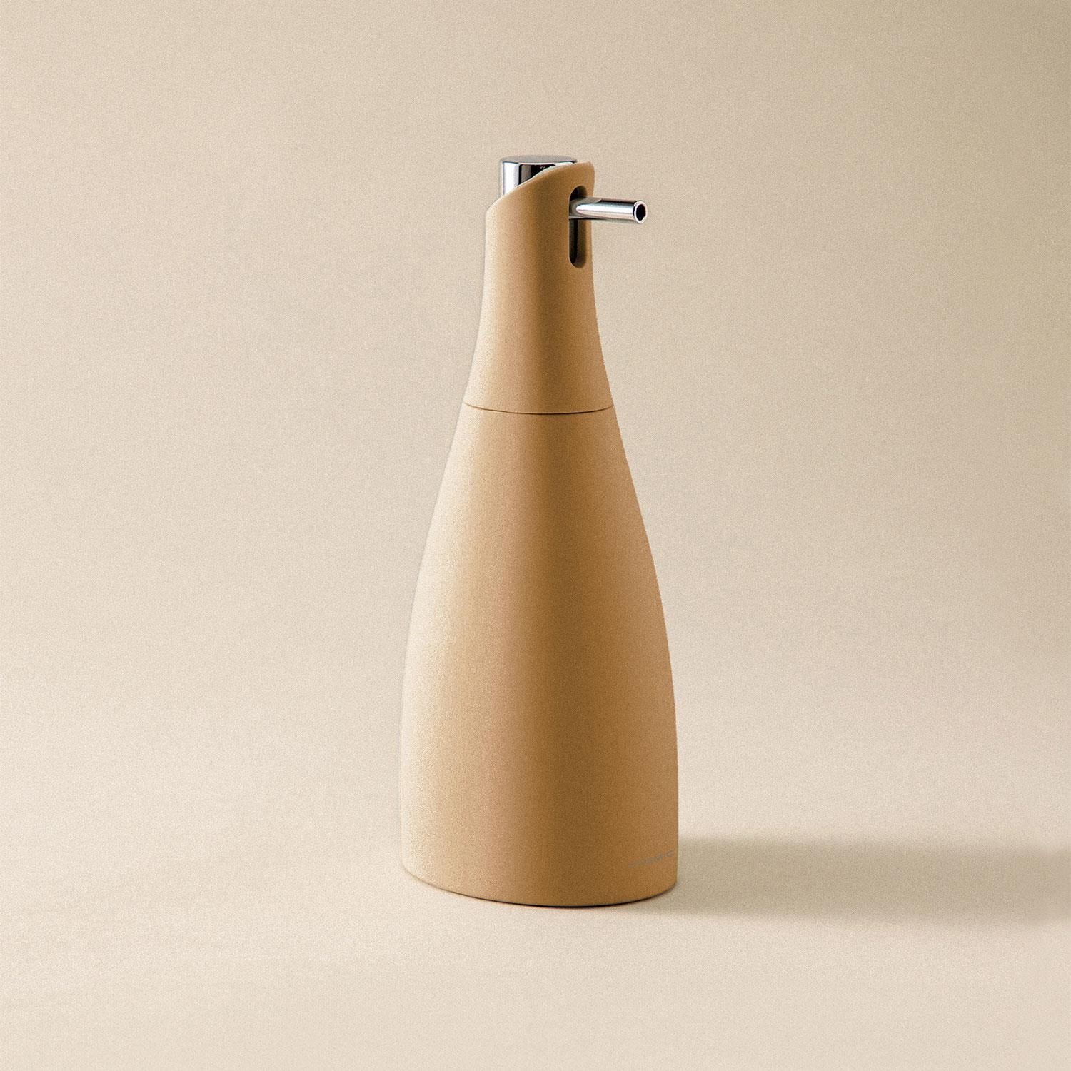 Soap Dispenser, 300ml, Soft-finish Coating, Saku Collection | Tangerine