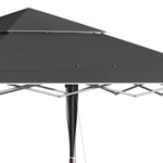 4 X 4m Outdoor Pop-up Canopy Tent Gazebo Adjustable Legs Bag | Dark Slate Gray
