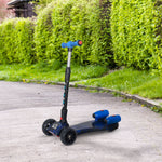 Child 3-wheel Scooter Light Music Water Spray Rechargeable 3-6 Yrs | Blue