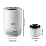 Spector Air Purifier And Filter H13 Hepa Smart Quiet App Control For Home