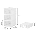 3 Tier Foldable Shoe Storage Box Unit
