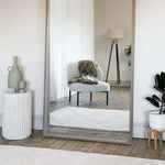 Hanaka - Rectangle Mirror | 200cm x 100cm | Walnut Wood