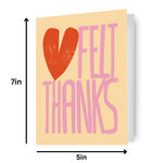 Thank You Card Official Product