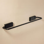 Towel Rail, 40cm, Screw-in Or Self-adhesive, Matt Black, Next Collection