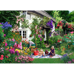 Teddy Bears Picnic - Big 500 Piece Jigsaw Puzzle For Adults, With Extra Large Pieces