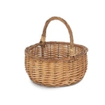 Wicker Two Tone Mini Shopper Basket