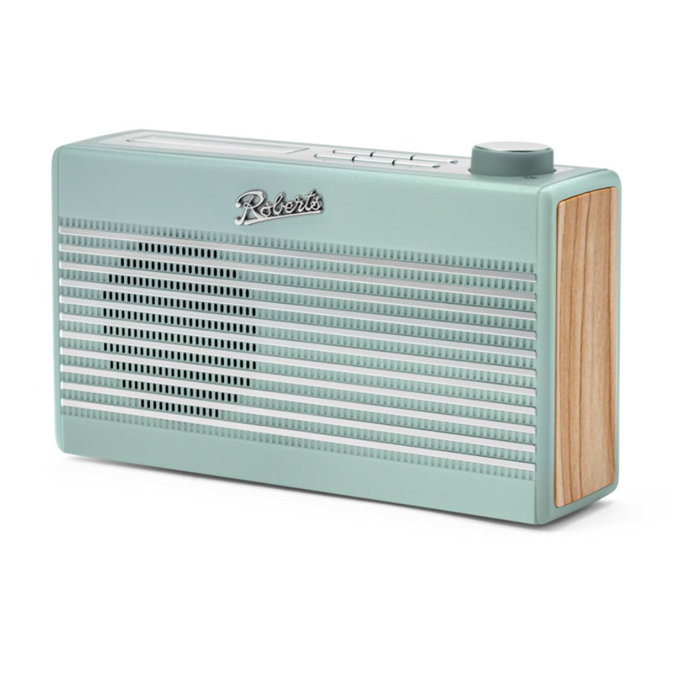 Roberts Rambler Mini Fm/dab/dab+ Digital Radio, Bluetooth & Built-in Rechargeable Battery | Teal