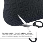 Deckplate Custom Cut Roll Non-Slip Heavy Duty Floor Mat | 200cm | Grey