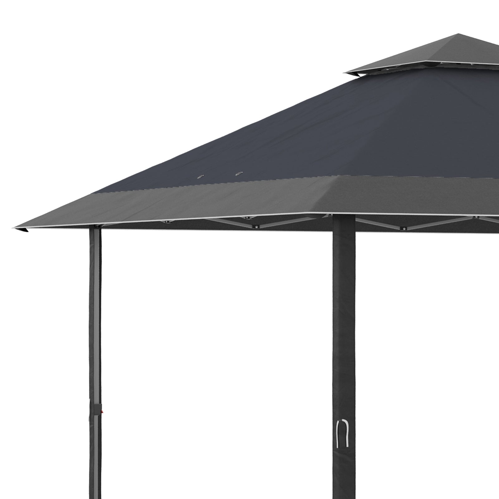 4 X 4m Outdoor Pop-up Canopy Tent Gazebo Adjustable Legs Bag | Gray
