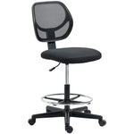 Tall Office Chair 360° Swivel Black