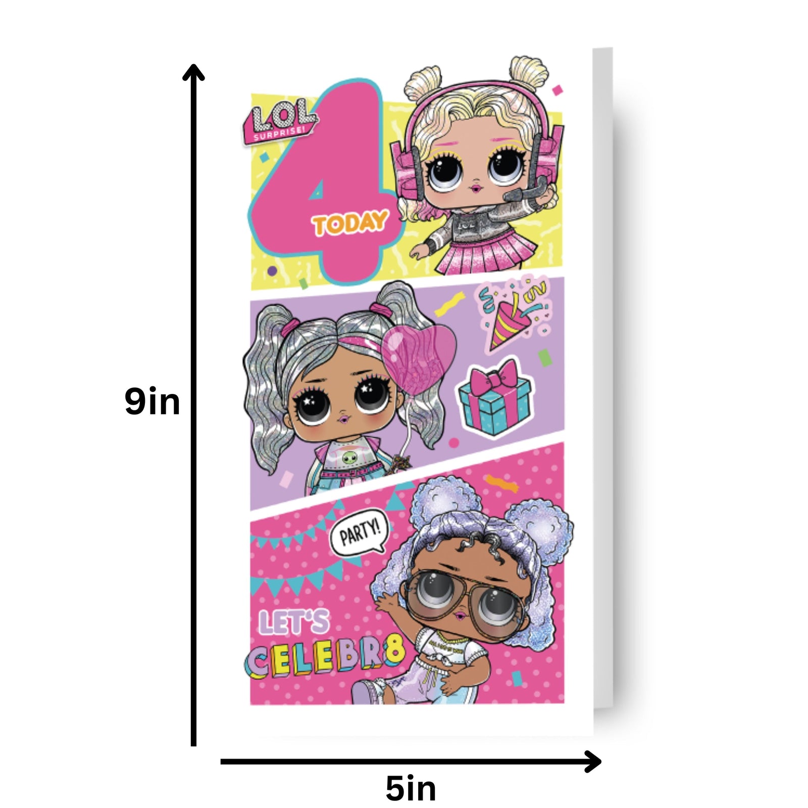 Age 4 Birthday Card Official Product