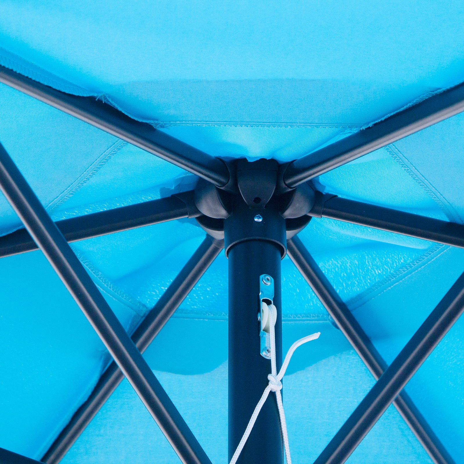 2.6m Patio Umbrella With Tilt Crank | Blue