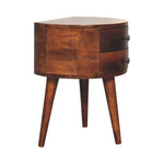 Solid Wood Odyssey Tripod Bedside