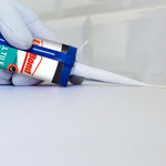 Waterproof Ultra Force Wall Tile Quick White Grout Cartridge 460g, 4pack