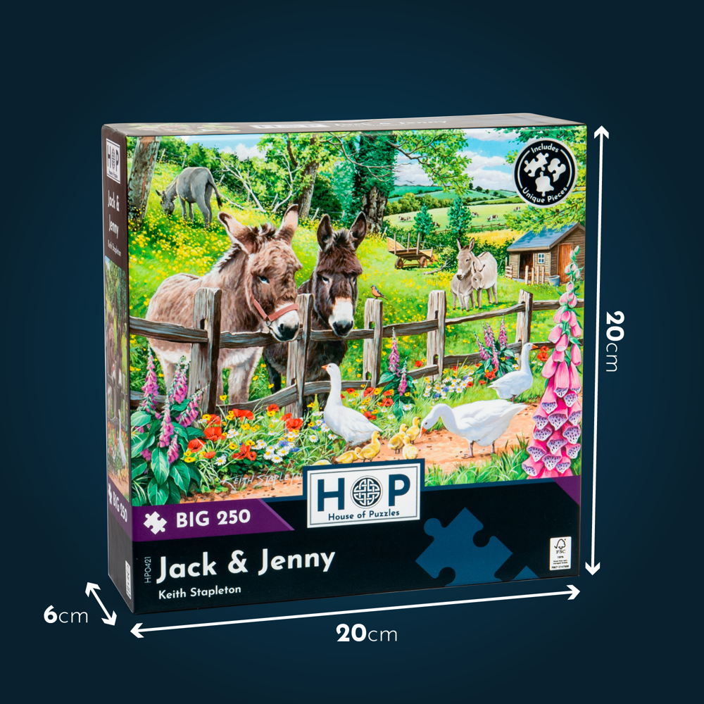 Strength & Beauty - Big 250 Piece Jigsaw Puzzle