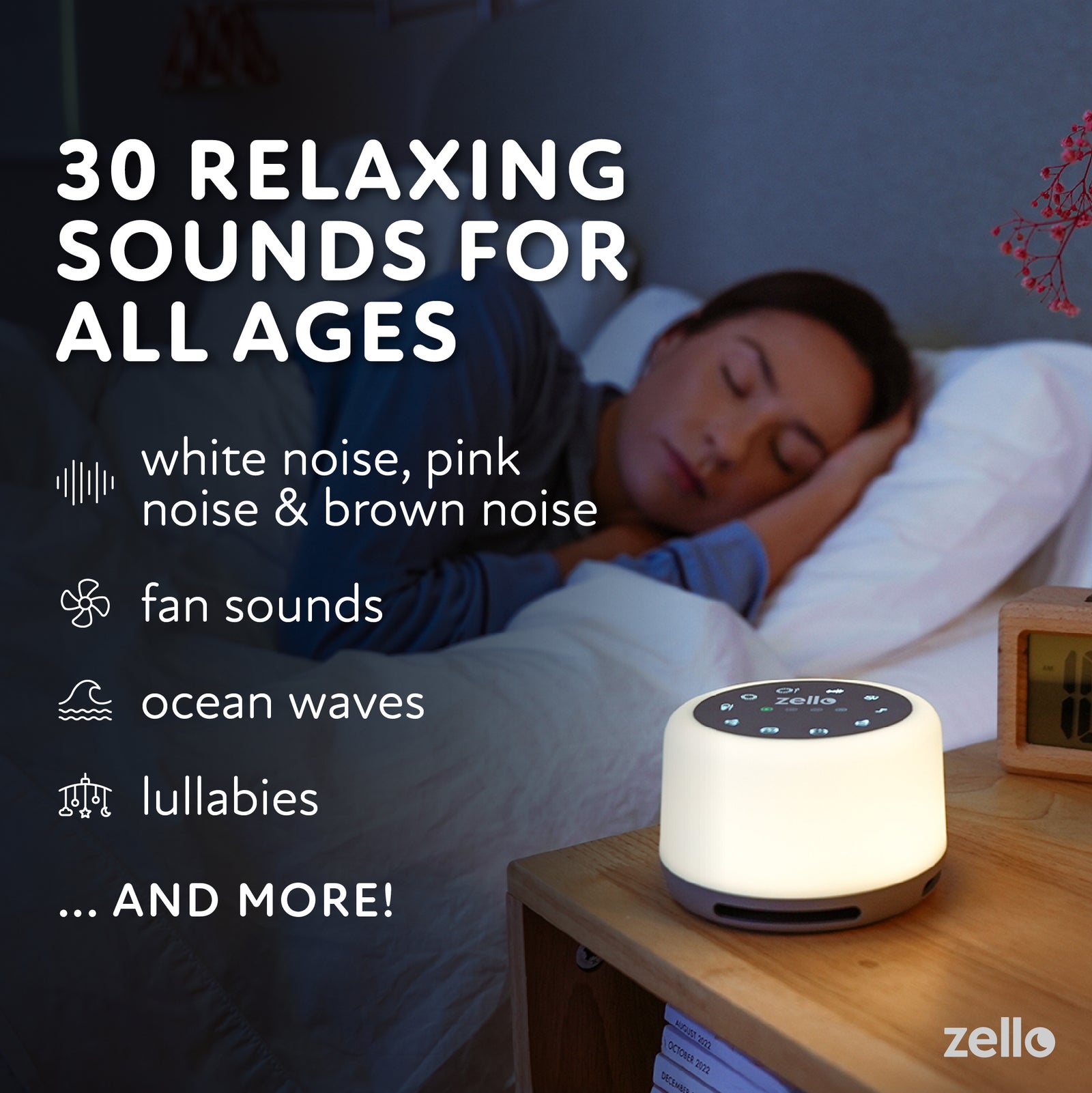 Original White Noise Machine & Night Light