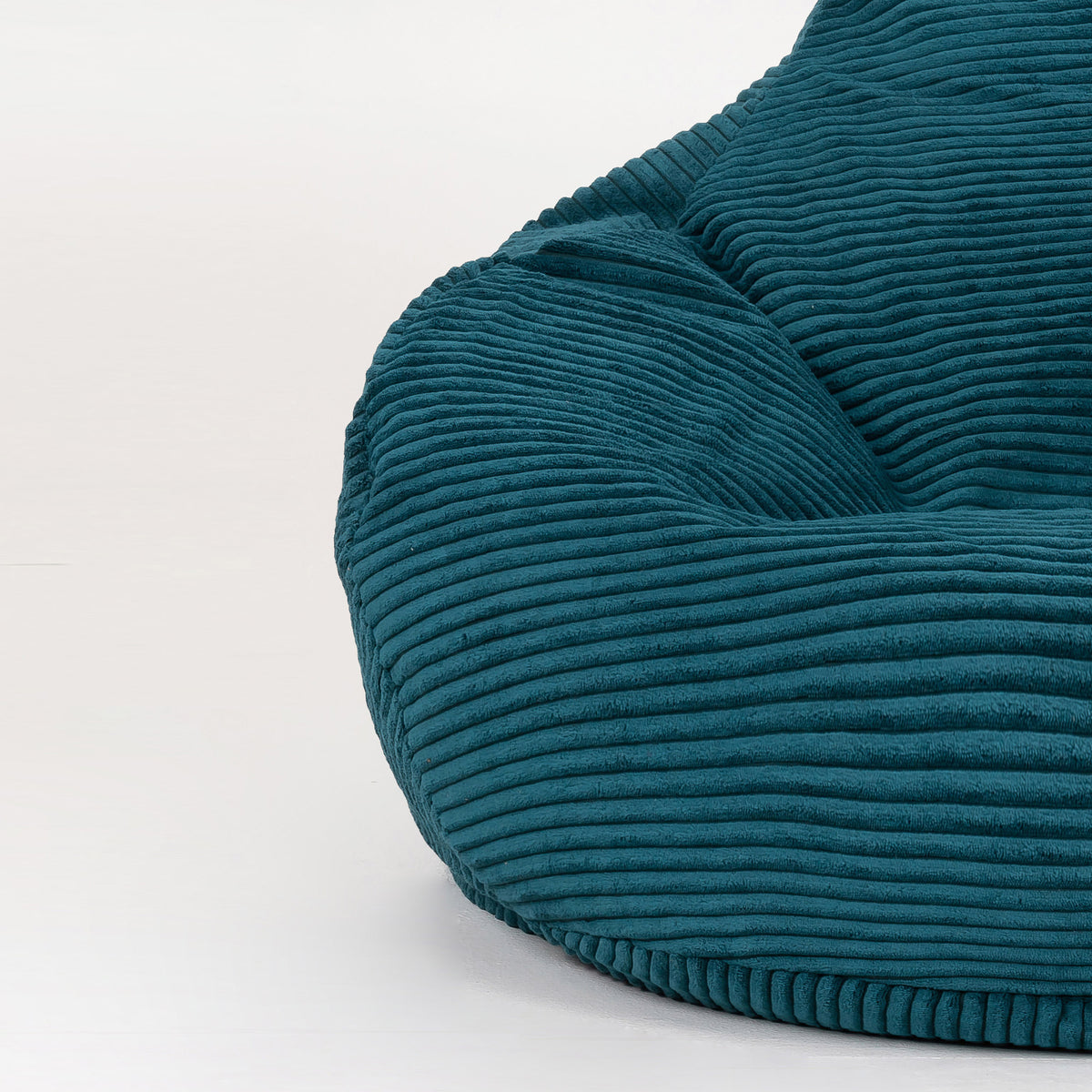 Dalton Cord Bean Bag Chair | Teal