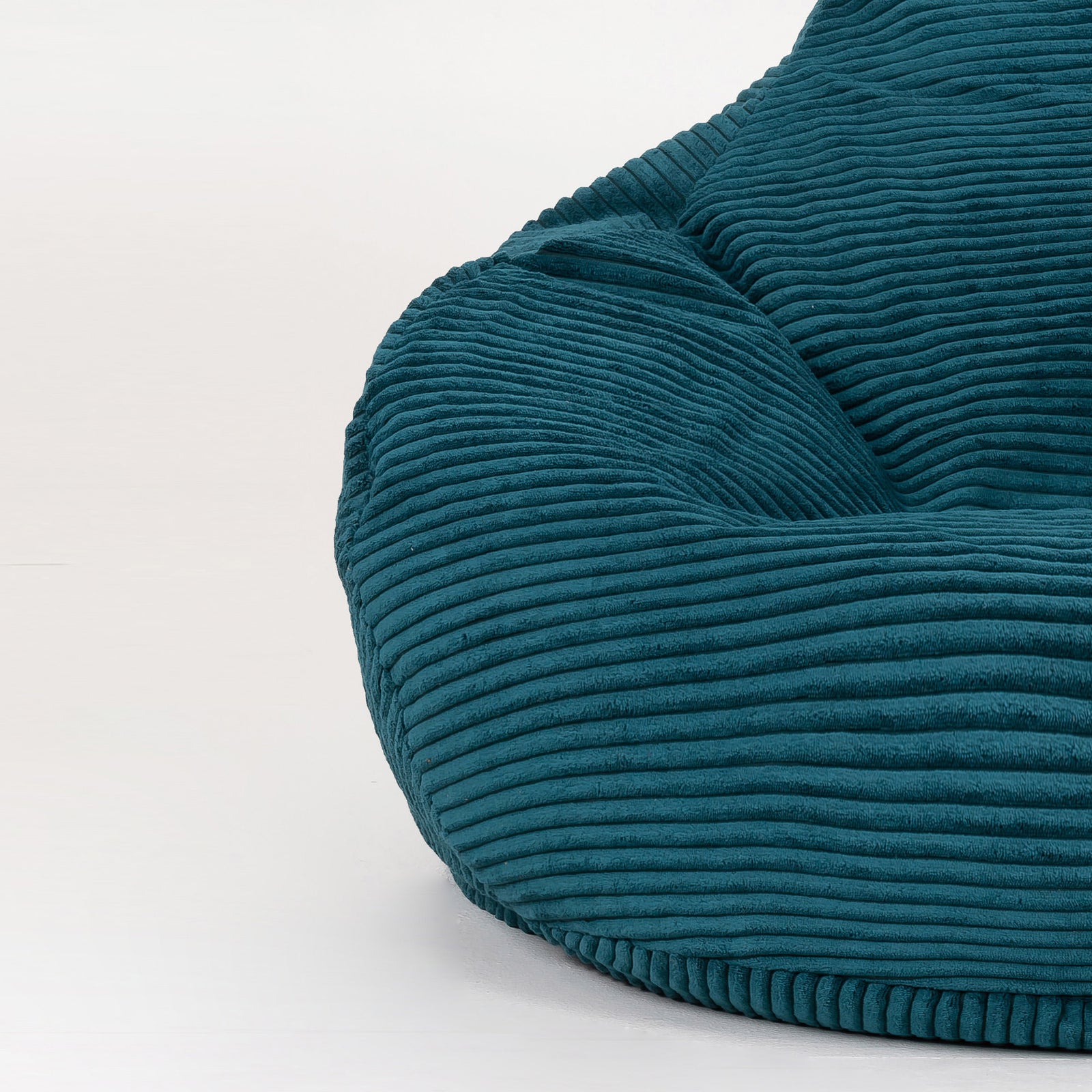 Dalton Cord Bean Bag Chair | Teal