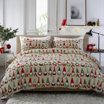 Gonks 100% Brushed  Cotton Duvet Cover Set | King | Ecru