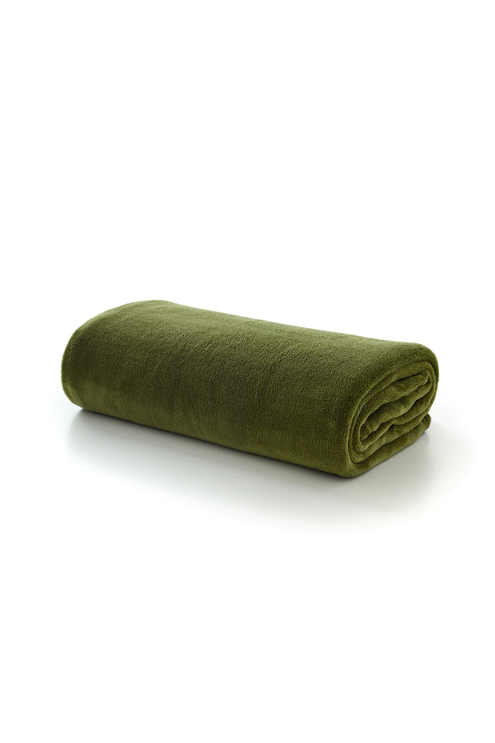 Snuggle Touch Solid Colour Fleece Throw – 140x180cm – Super Soft Plain Blanket | 140cm x 180cm | Khaki