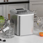 Portable Ice Cube Maker With 2 Cube Sizes 12kg Per 24 Hrs