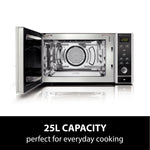 Mcg 25 Ceramic Chef Microwave Oven & Grill, 25l Capacity, 900w Microwave With 1200w Grill And 2050w Convection