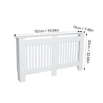 Breeins Contemporary Vertical Slat Radiator Cover
