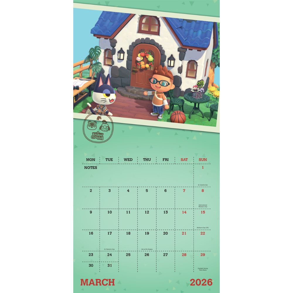 2026 Square Calendar Official Product