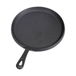 25cm Dia Black Cast-iron Pan With Stay-cool Handle