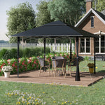 4 X 4m Outdoor Pop-up Canopy Tent Gazebo Adjustable Legs Bag | Dark Slate Gray