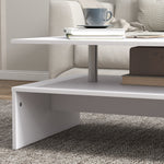 Modern Coffee Table With Open Shelf