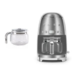Dcf02 Drip Filter Coffee Machine With Spare Glass Carafe | Silver