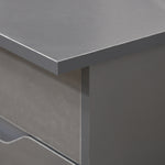Computer Desk W/ Drawers Modern Writing Workstation For Home