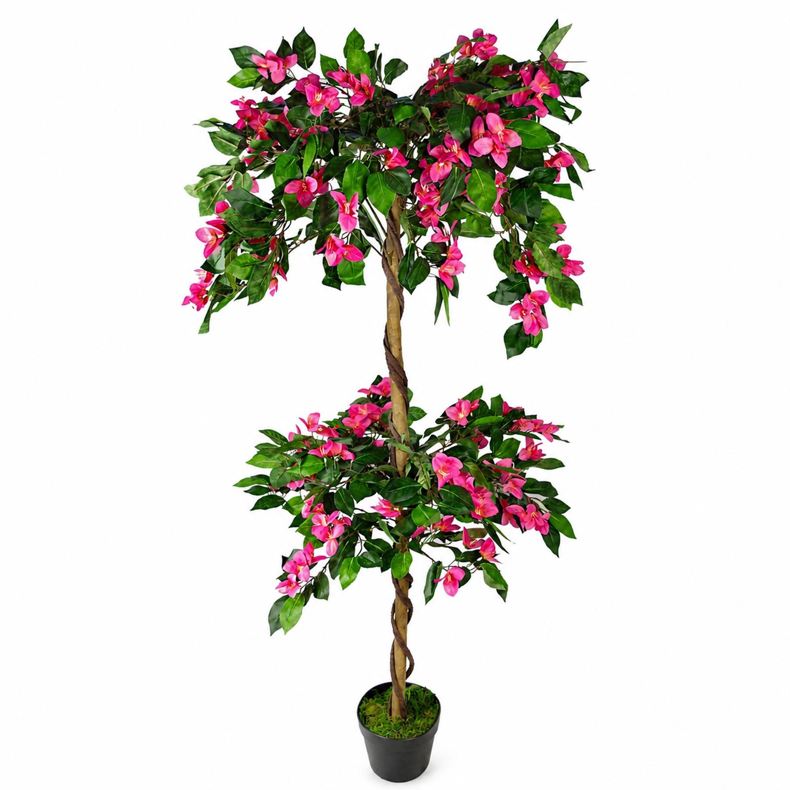Artificial 140cm Extra Large Flowering Rhododendron Bush Tree