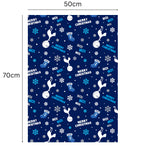 2 Sheets & 2 Tags Christmas Wrapping Paper