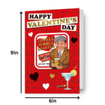 Only Fools And Horses Valentine's Day Card With Detachable Coaster Official Product