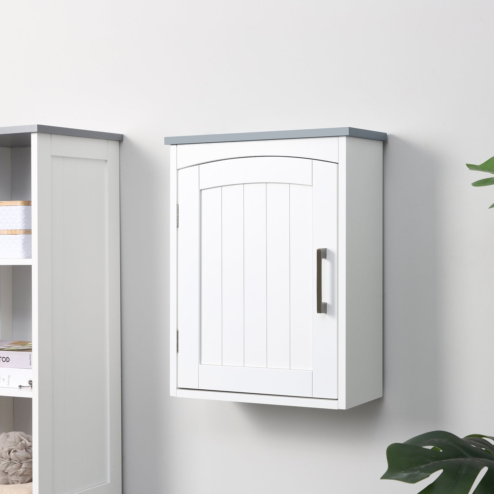 Wall Mounted Bathroom Cabinet With Adjustable Shelf