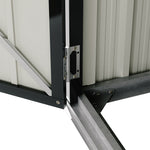 5.5x3ft Garden Metal Tool Shed Outdoor Patio Storage House