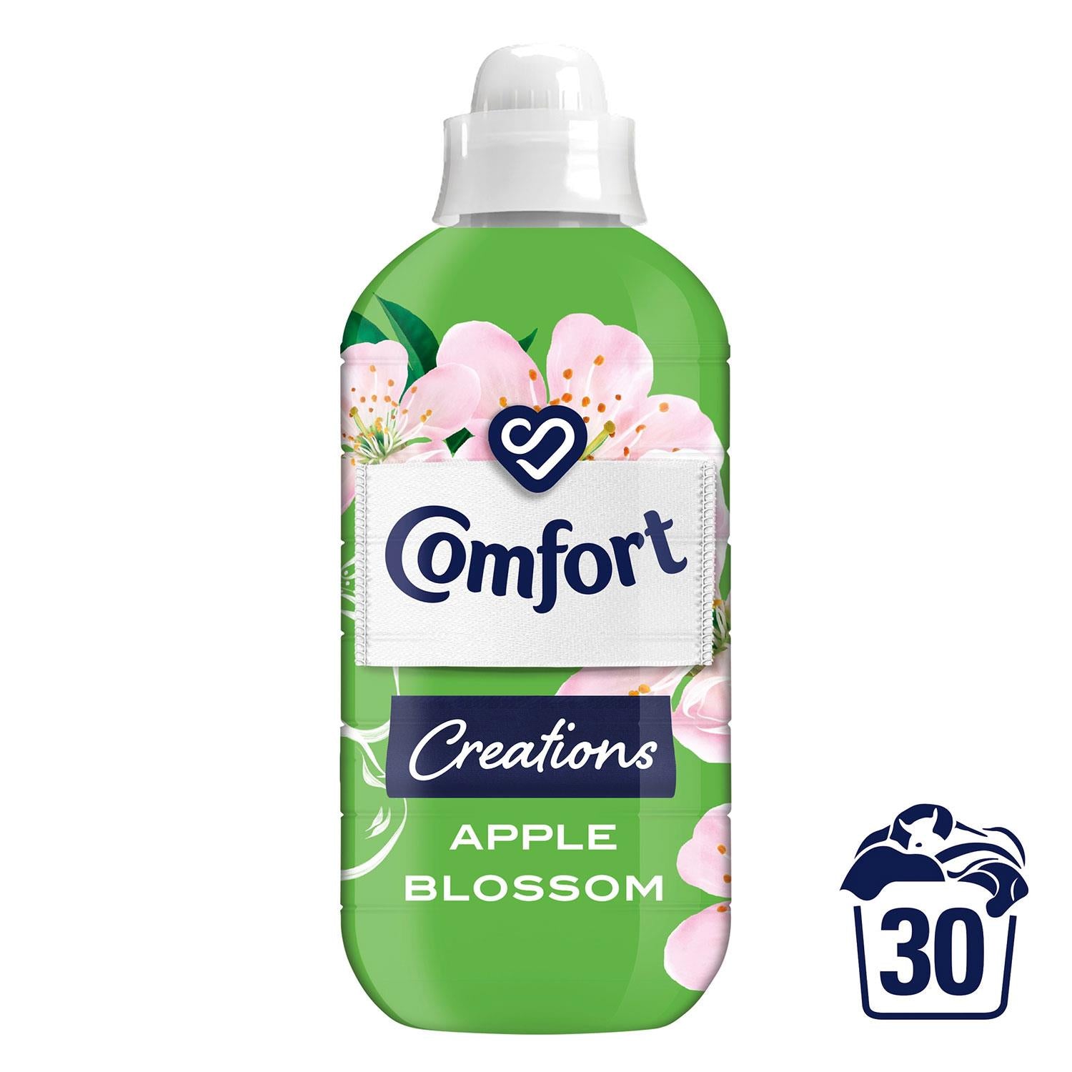 Fabric Conditioner Lasting Fragrance Apple Blossom 900ml, 30 Washes | Set of 4