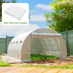 4 X 3 X 2m Greenhouse Replacement Cover | White