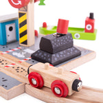 Coal Canal Docks for Wooden Train Sets