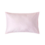 Egyptian Cotton Satin Stripe Housewife Pillowcase 330 Tc | 48 x 74cm | Pink