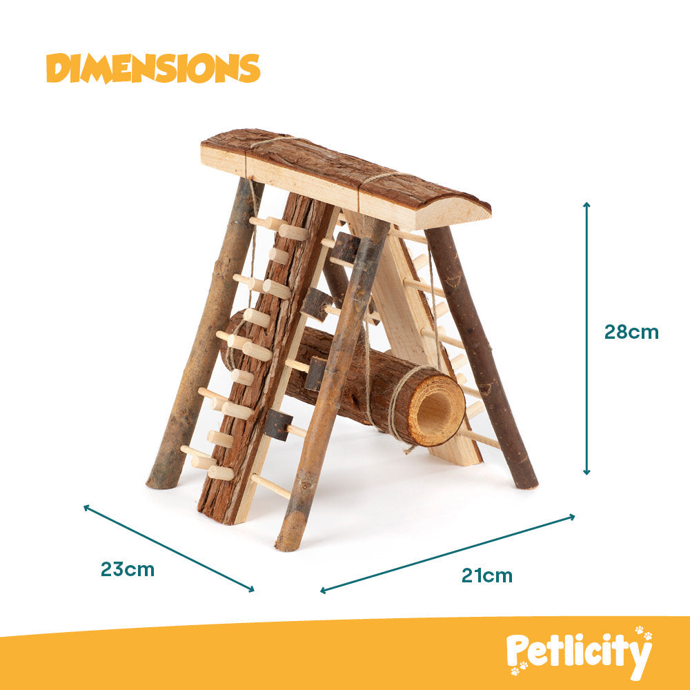 Hamster Wooden Climbing Wall