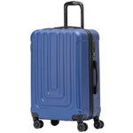 Medium 26" Hard Shell Check In Suitcase 8 Spinner Wheels Hold Luggage | Medium | Navy Blue
