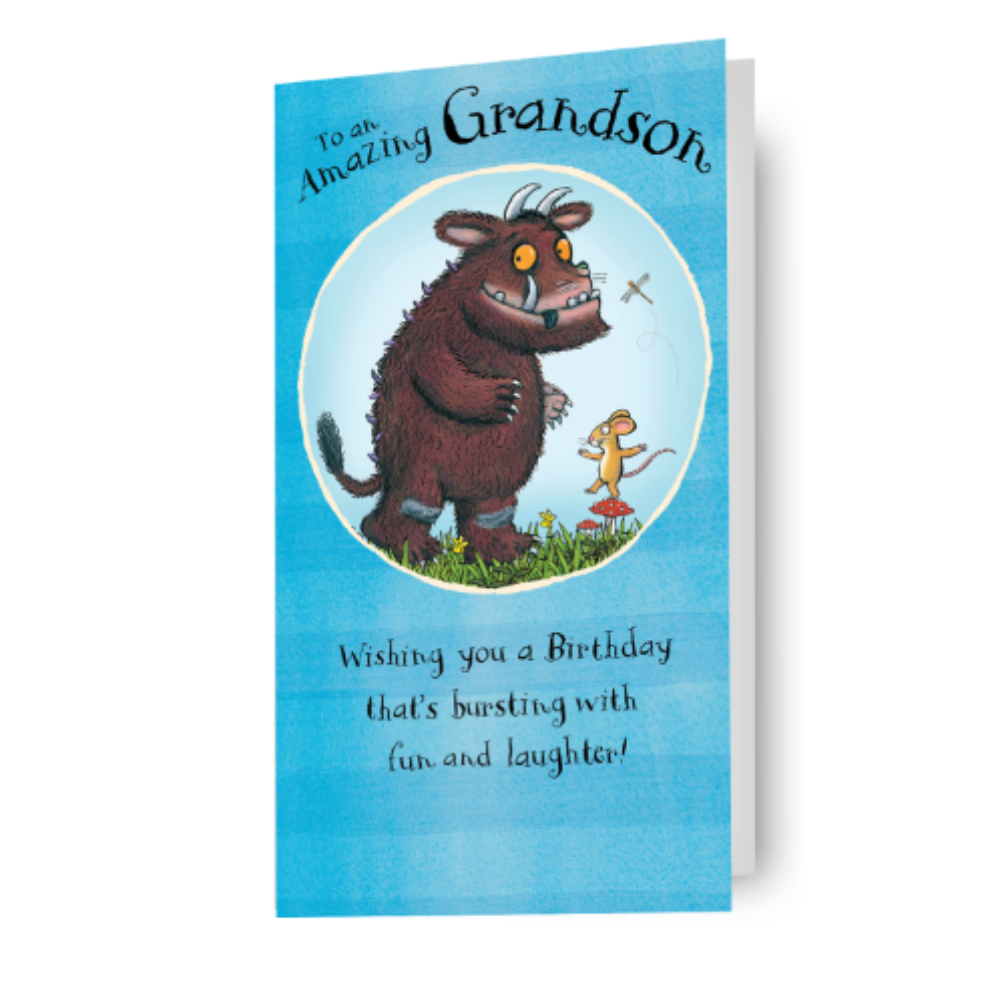 Grandson Birthday Card Official Product